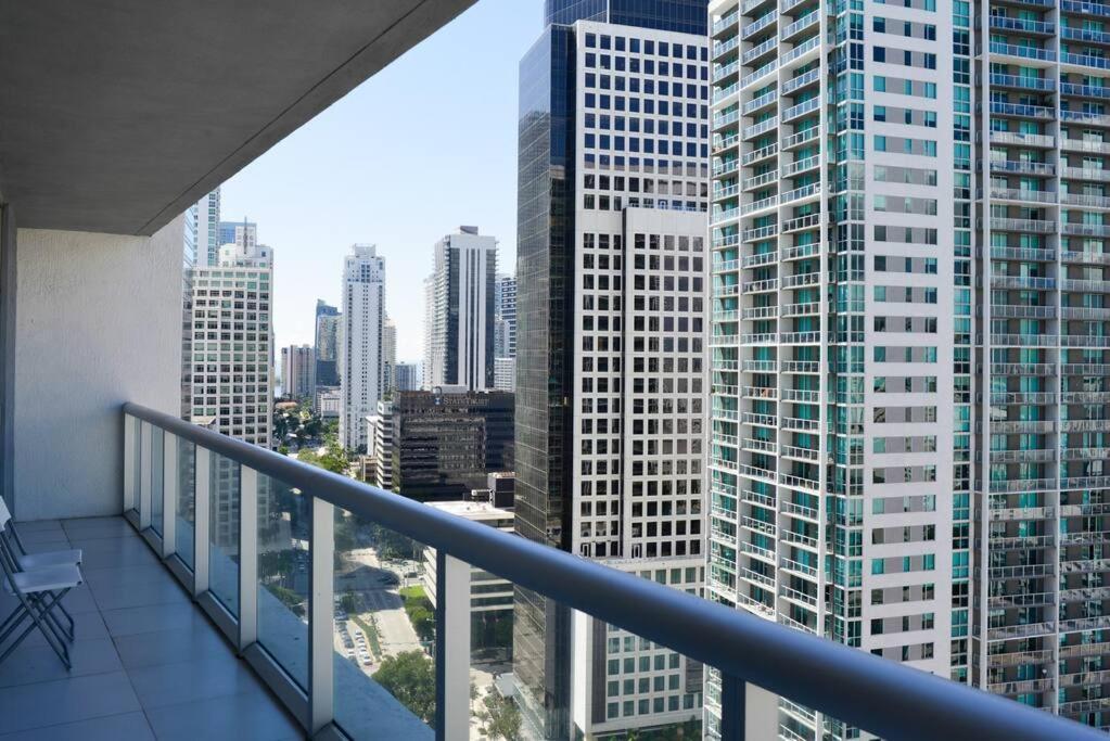 Wonderful 2 Bedroom Apt With Ocean Views At Icon Brickell Miami Exterior foto